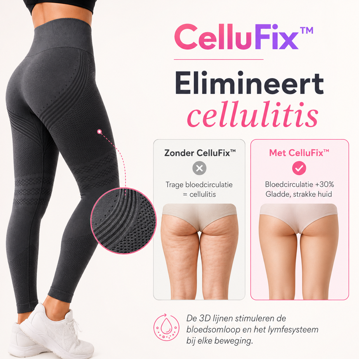 CelluFix™ 3D Legging — Verlies 10kg & elimineer cellulitis in 90 dagen