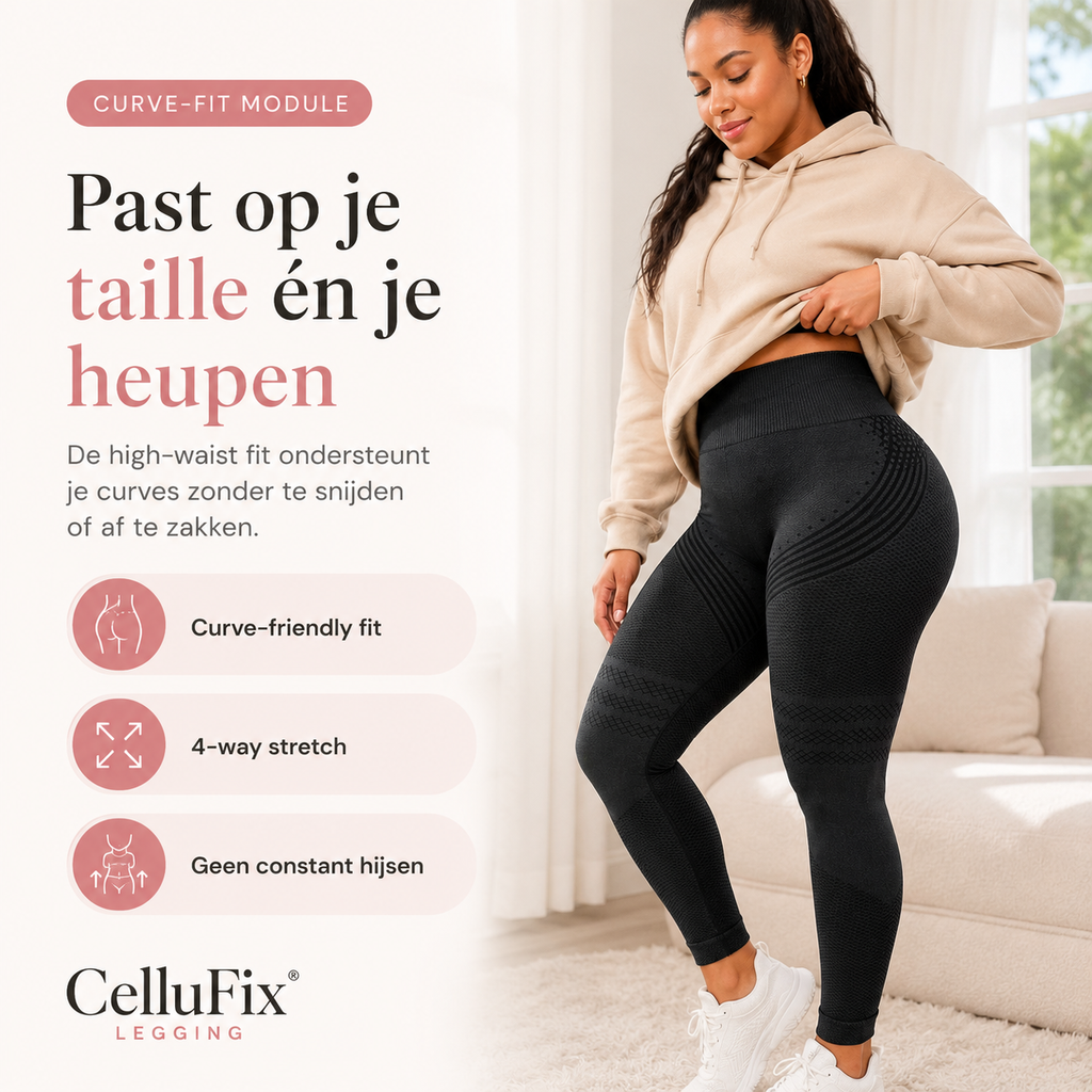 CelluFix™ 3D Legging — de legging die met jouw lichaam meewerkt